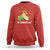 Happy St.Catrick's Patrick's Day Lucky Cat Shamrock Hat Sweatshirt - Wonder Print Shop