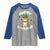 St Patrick's Day Raglan Shirt Happy St.Catrick's Lucky Cat Shamrock Cute Kitty
