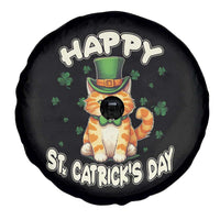 St Patrick's Day Spare Tire Cover Happy St.Catrick's Lucky Cat Shamrock Cute Kitty