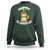 Happy St.Catrick's Patrick's Day Lucky Cat Shamrock Sweatshirt - Wonder Print Shop
