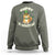 Happy St.Catrick's Patrick's Day Lucky Cat Shamrock Sweatshirt - Wonder Print Shop