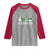 St Patrick's Day Cat Lover Raglan Shirt Happy St.Catrick's Lucky Family Cats Shamrock