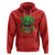St. Patrick's Day Hoodie Irish Sugar Skull Lucky Hat Shamrocks - Wonder Print Shop