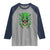 St Patrick's Day Raglan Shirt Irish Sugar Skull Lucky Shamrocks Hat