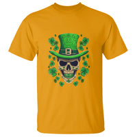 St. Patrick's Day T Shirt Irish Sugar Skull Lucky Hat Shamrocks - Wonder Print Shop