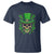 St. Patrick's Day T Shirt Irish Sugar Skull Lucky Hat Shamrocks - Wonder Print Shop