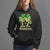 St. Patrick's Day Hoodie Little Miss Shenanigans Coquette Shamrocks - Wonder Print Shop