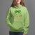 St. Patrick's Day Hoodie Little Miss Shenanigans Coquette Shamrocks - Wonder Print Shop