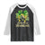 St Patrick's Day Raglan Shirt Little Miss Shenanigans Coquette Shamrocks