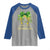 St Patrick's Day Raglan Shirt Little Miss Shenanigans Coquette Shamrocks