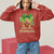 St. Patrick's Day Sweatshirt Little Miss Shenanigans Coquette Shamrocks - Wonder Print Shop