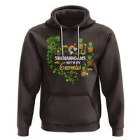 St. Patrick's Day Hoodie Shenanigans With My Gnomies Shamrock Gnome - Wonder Print Shop