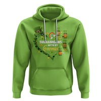 St. Patrick's Day Hoodie Shenanigans With My Gnomies Shamrock Gnome - Wonder Print Shop