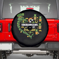 St Patrick's Day Spare Tire Cover Shenanigans With My Gnomies Shamrock Gnome