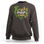 St. Patrick's Day Sweatshirt Shenanigans With My Gnomies Shamrock Gnome - Wonder Print Shop