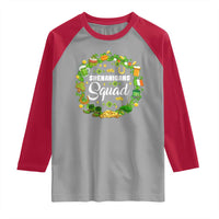 Funny St Patrick's Day Raglan Shirt Shenanigans Squad Matching Group