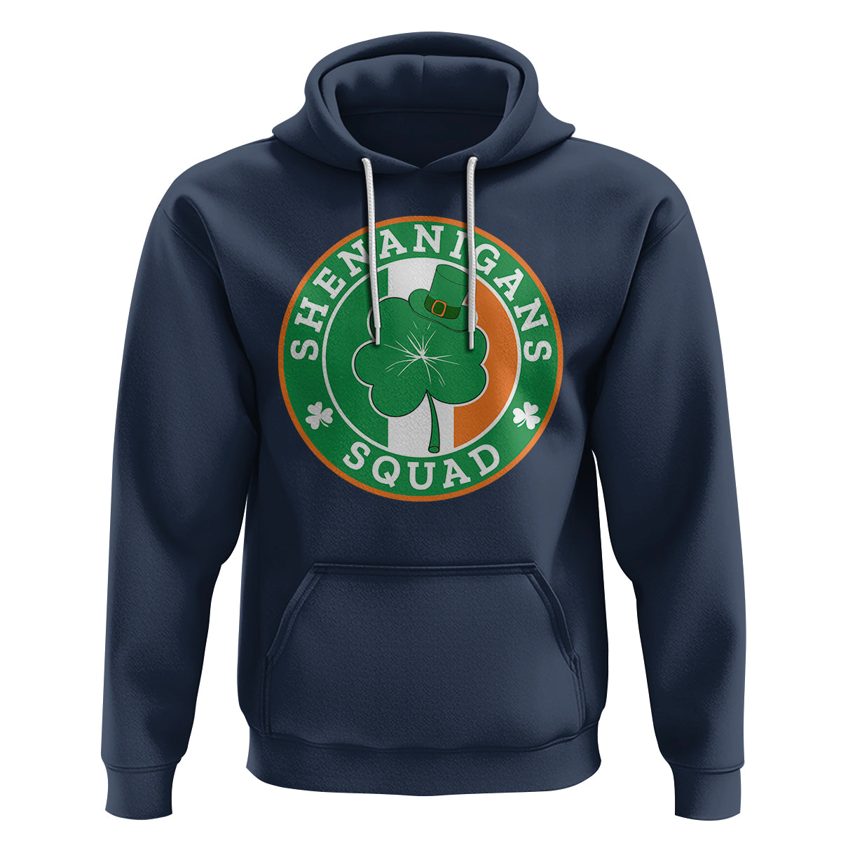 St. Patrick's Day Hoodie Shenanigans Squad Funny Matching Group - Wonder Print Shop