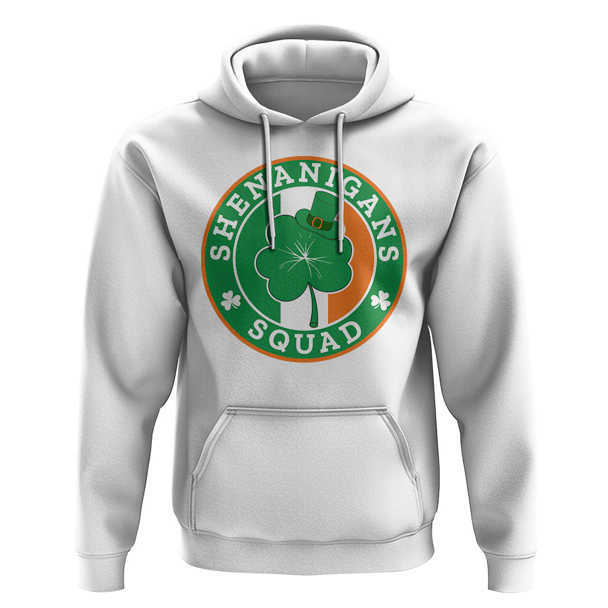 St. Patrick's Day Hoodie Shenanigans Squad Funny Matching Group - Wonder Print Shop