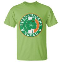 St. Patrick's Day T Shirt Shenanigans Squad Funny Matching Group - Wonder Print Shop