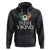 St. Patrick's Day Hoodie Irish Viking Helmet Lucky Shamrocks Ireland Flag - Wonder Print Shop