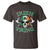 St. Patrick's Day T Shirt Irish Viking Skull Lucky Shamrocks Ireland Flag - Wonder Print Shop