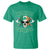 St. Patrick's Day T Shirt Irish Viking Skull Lucky Shamrocks Ireland Flag - Wonder Print Shop