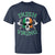 St. Patrick's Day T Shirt Irish Viking Skull Lucky Shamrocks Ireland Flag - Wonder Print Shop