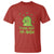 St. Patrick's Day T Shirt Kiss Me I'm Irish Cute Dinosaur - Wonder Print Shop