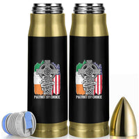 Irish By Blood American By Birth Patriot By Choice Bullet Tumbler Celtic Cross Ireland America Flag
