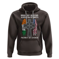 Irish By Blood American By Birth Patriot By Choice Hoodie - Wonder Print Shop