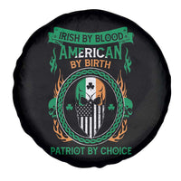 Irish By Blood American By Birth Patriot By Choice Spare Tire Cover