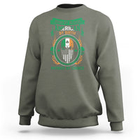 Irish By Blood American By Birth Patriot By Choice Sweatshirt - Wonder Print Shop