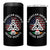 American Grown Irish Roots Ireland Flag 4 in 1 Can Cooler Tumbler