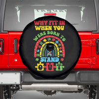 Autism Awareness Spare Tire Cover Why Fit In When You Were Born To Stand Out