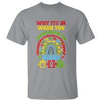Autism Awareness T Shirt Why Fit In When You Were Born To Stand Out - Wonder Print Shop