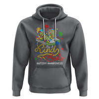 Autism Awareness Hoodie Be A King Sole Puzzle Shoe - Wonder Print Shop