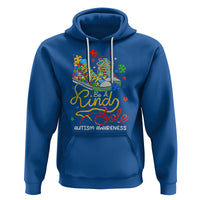 Autism Awareness Hoodie Be A King Sole Puzzle Shoe - Wonder Print Shop