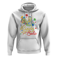 Autism Awareness Hoodie Be A King Sole Puzzle Shoe - Wonder Print Shop