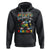 Autism Awareness Hoodie Society Says I'm Autistic God Says I'm Perfect Puzzle Dabbing - Wonder Print Shop
