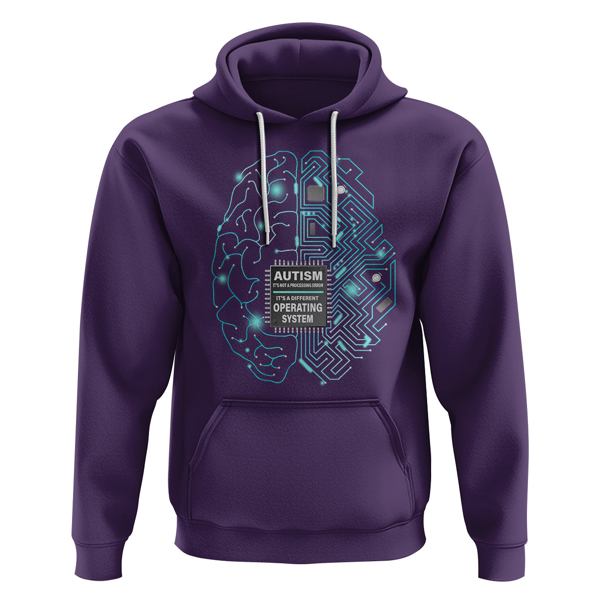 Autism Awareness Hoodie It's Not A Processing Error It's A Different Operating System Autistic - Wonder Print Shop
