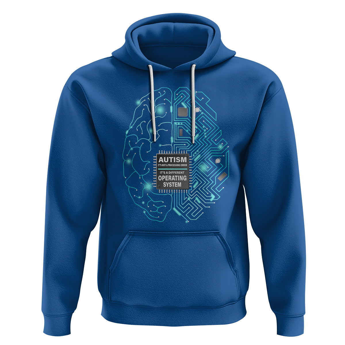 Autism Awareness Hoodie It's Not A Processing Error It's A Different Operating System Autistic - Wonder Print Shop