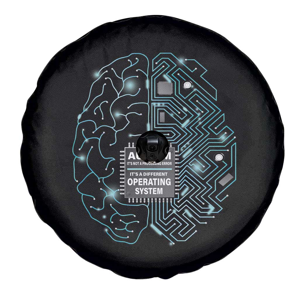 Autism Awareness Spare Tire Cover It's Not A Processing Error It's A Different Operating System Autistic