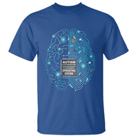 Autism Awareness T Shirt It's Not A Processing Error It's A Different Operating System Autistic - Wonder Print Shop