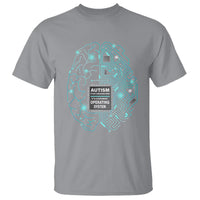 Autism Awareness T Shirt It's Not A Processing Error It's A Different Operating System Autistic - Wonder Print Shop