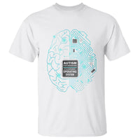 Autism Awareness T Shirt It's Not A Processing Error It's A Different Operating System Autistic - Wonder Print Shop