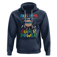 Autistic Hoodie Autism Is My Super Power Superhero - Wonder Print Shop