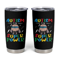 Autistic Tumbler Cup Autism Is My Super Power Superhero