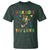 Autism Awareness T Shirt You'll Never Walk Alone Dad Mom Parents Support - Wonder Print Shop