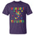 Autism Awareness T Shirt You'll Never Walk Alone Dad Mom Parents Support - Wonder Print Shop