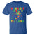 Autism Awareness T Shirt You'll Never Walk Alone Dad Mom Parents Support - Wonder Print Shop